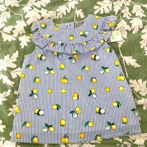 Lemon blouse for girl. Nice for spring